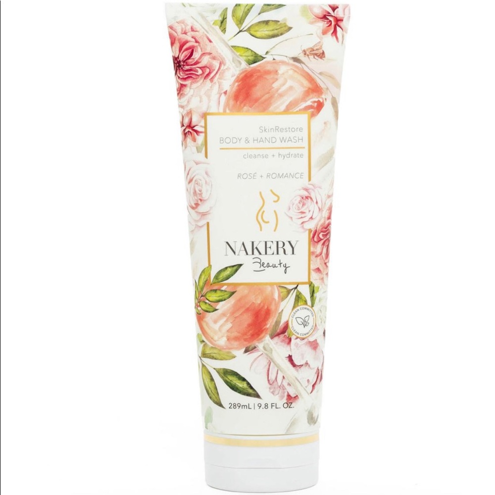 Nakery Beauty SkinRestore Body + Hand Wash
 - Rosé & Romance